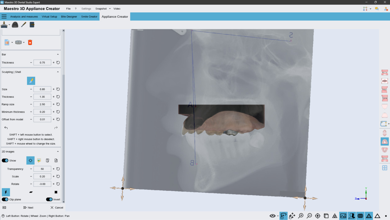 Importação de imagens 2D
