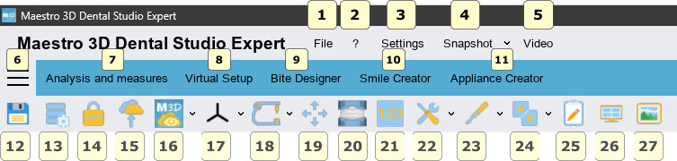 Maestro3d.dental.studio.Expert.user.interface.home.jpg‎
